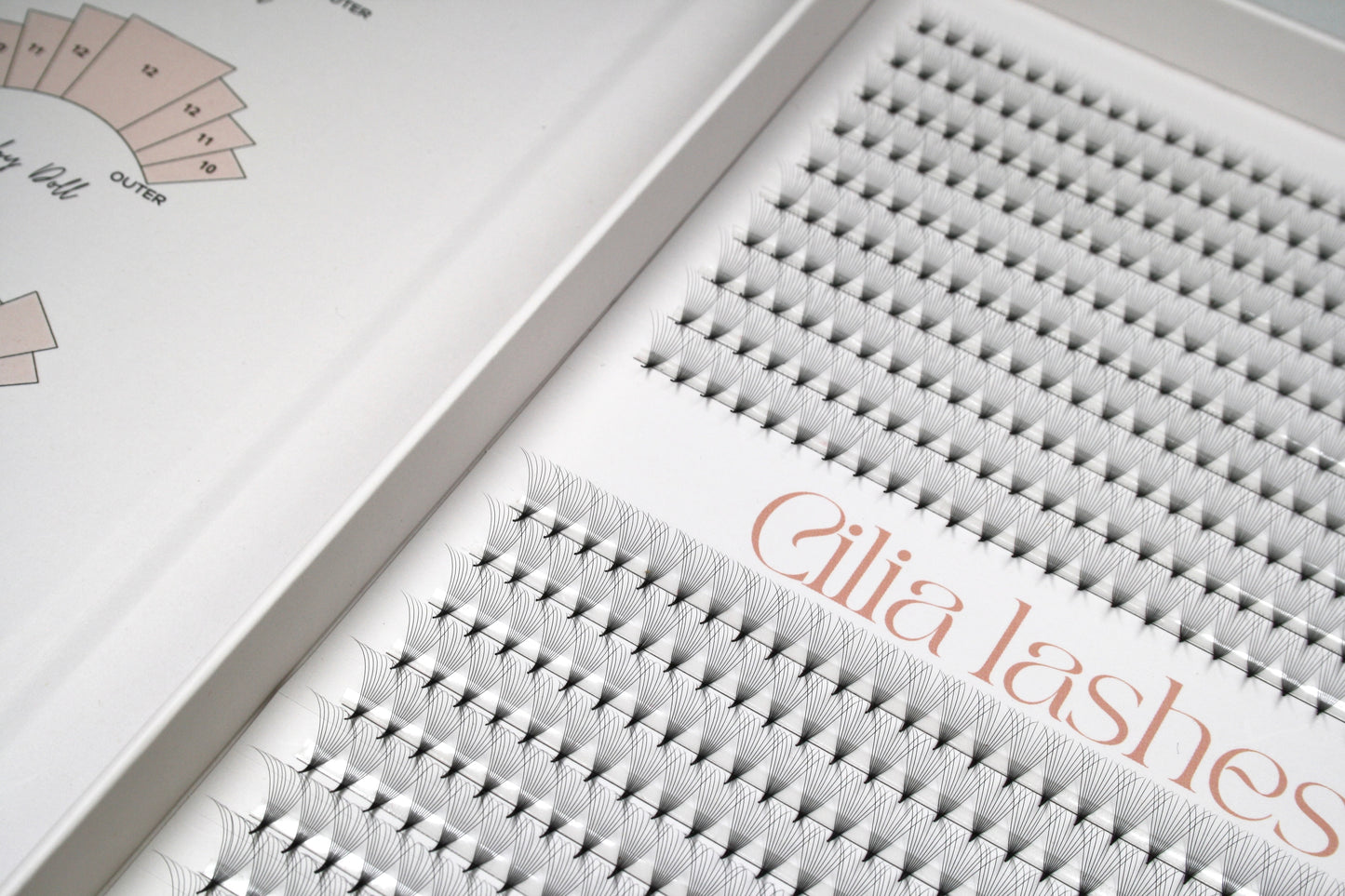 XXL 10D POINTY STEM - D CURL - 600 PROMADE FANS