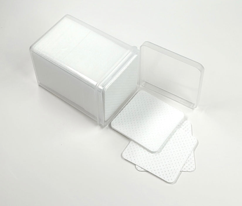 ADHESIVE NOZZLE WIPES / LINT FREE / BIODEGRADABLE
