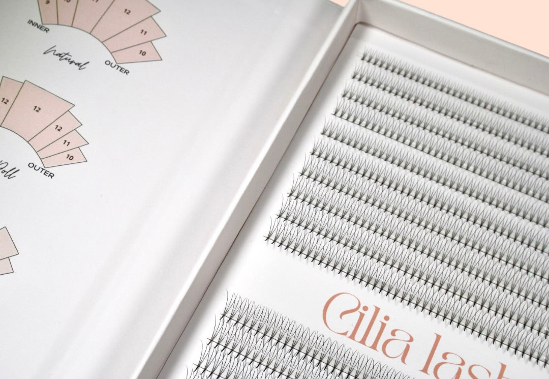 XXL 3D POINTY STEM - D CURL - 1200 PROMADE FANS