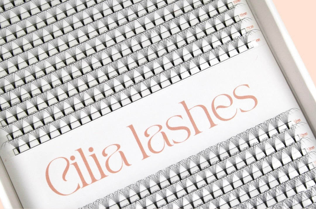 XL 8D SHORT STEM - D CURL - 480 PREMADE FANS